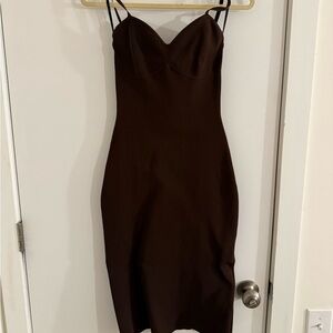 Babaton midi dress